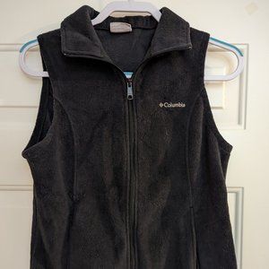 Columbia Women's Fleece Vest Black Medium